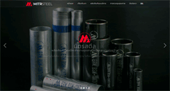 Desktop Screenshot of mitrsteel.com